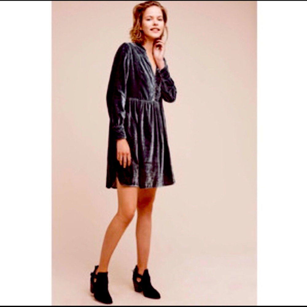 Anthropologie holding horses Nantes shirt dress